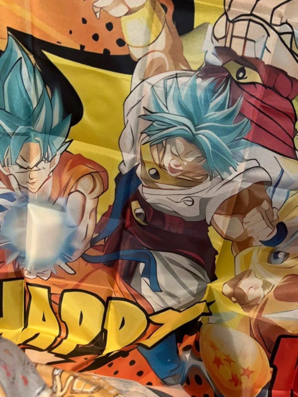 Dragon-ball z Themed Birthday Party Decoration Set - Blue & Red